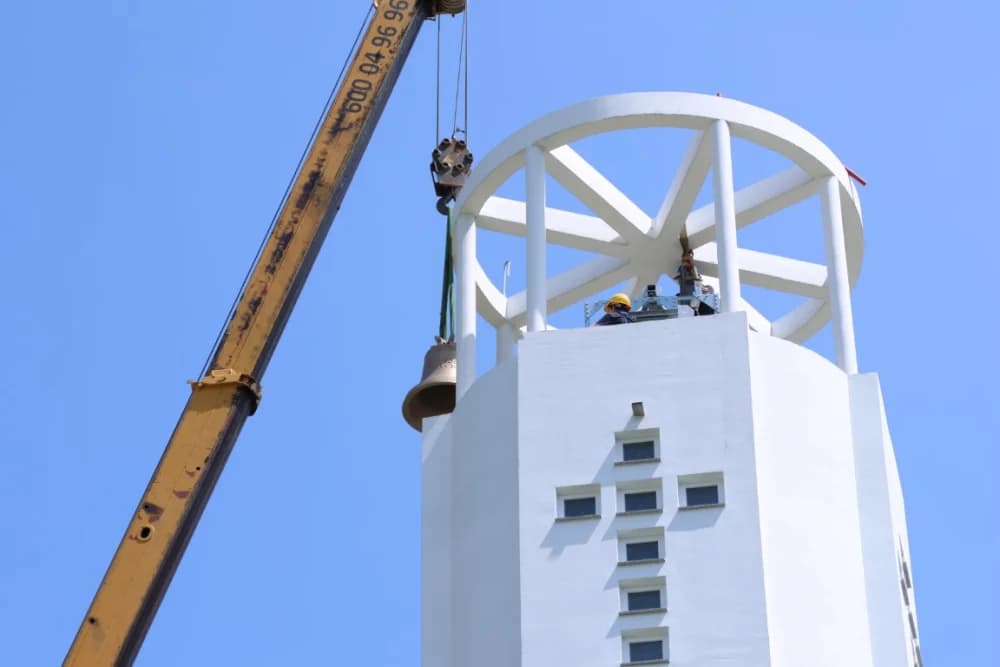 Po prvi puta zazvonila nova zvona sa tornja vidovačke Župne crkve sv. Ivana Krstitelja