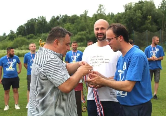 Graničari iz Bučja na svečan način proslavili naslov prvaka