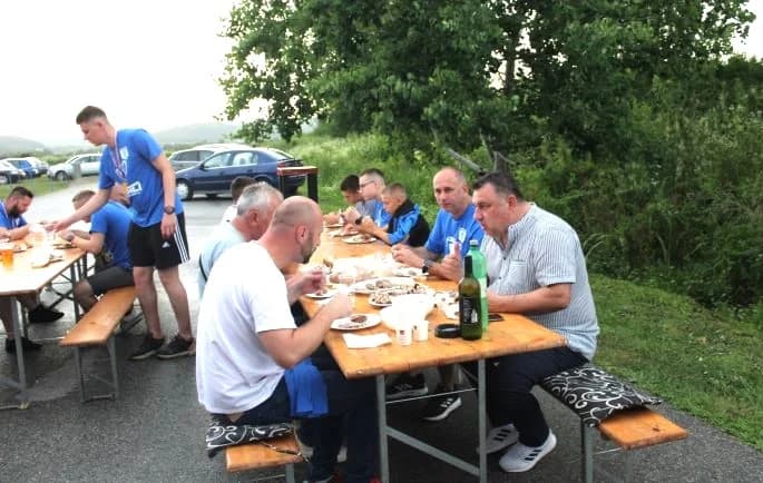 Graničari iz Bučja na svečan način proslavili naslov prvaka