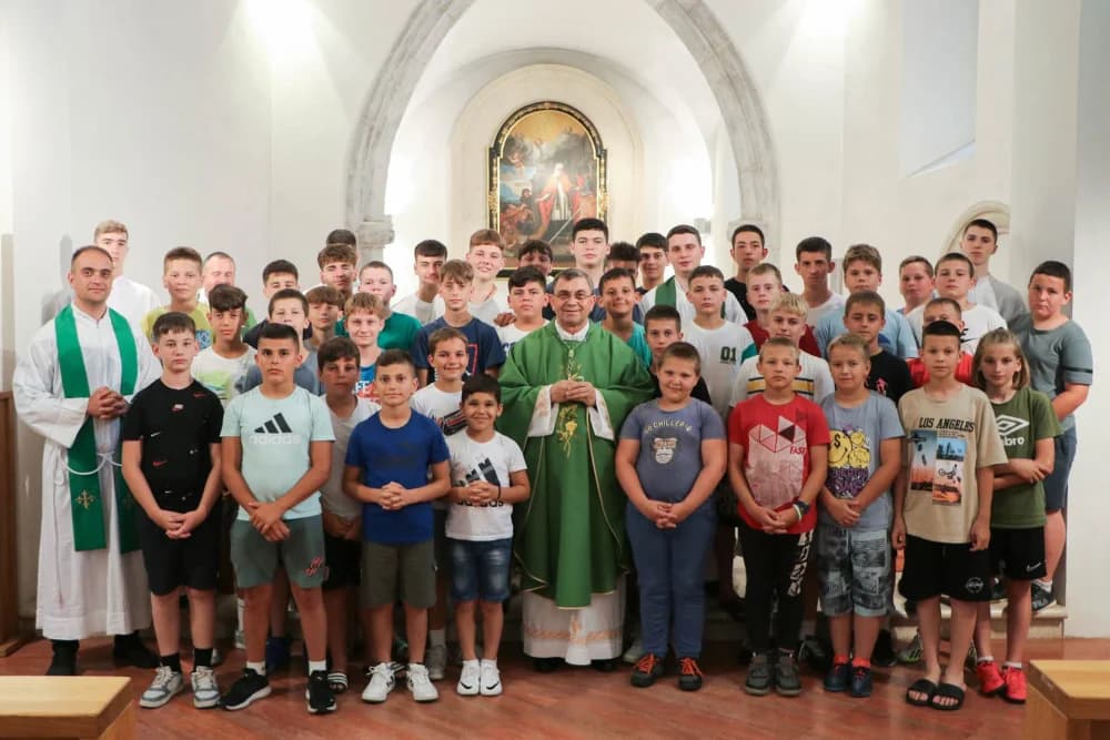 Ljetni susret ministranata u Velikoj nedaleko Požege