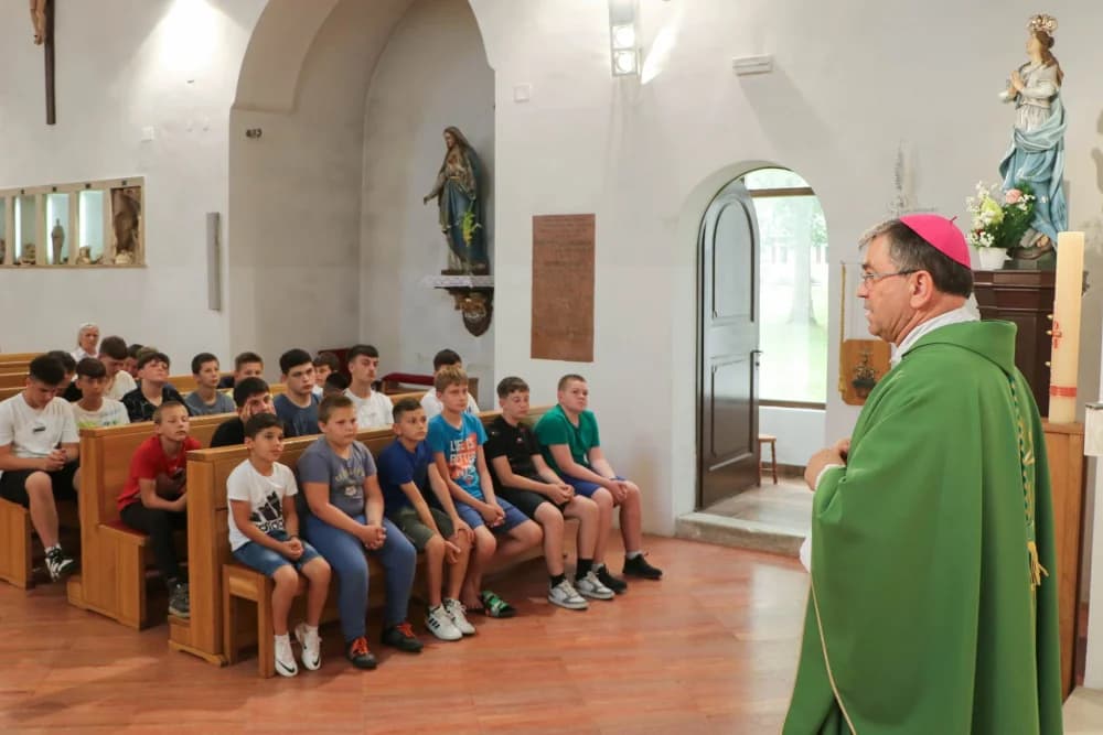 Ljetni susret ministranata u Velikoj nedaleko Požege