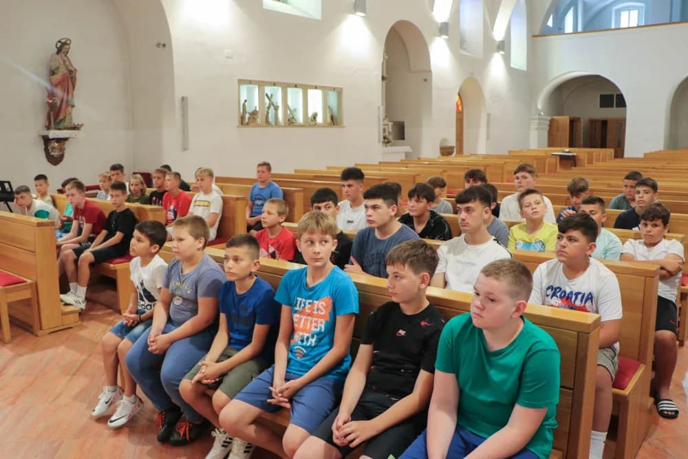 Ljetni susret ministranata u Velikoj nedaleko Požege