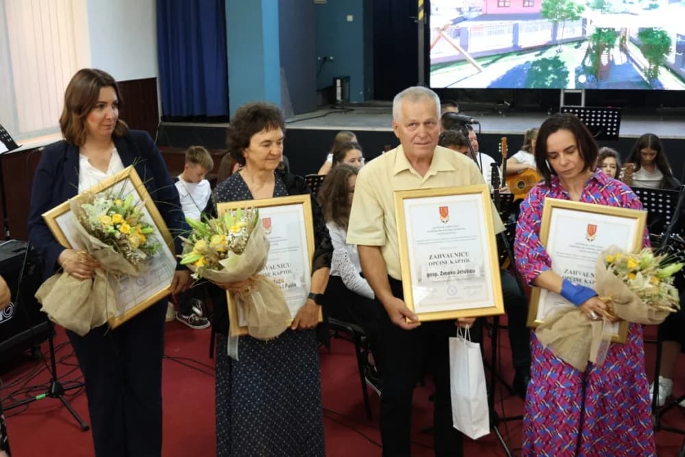 DAN OPĆINE KAPTOL I NJENOG ZAŠTITNIKA: Kristina Rupert, Nada Prkačin i Patrik Jaković primili godišnje nagrade, a uručene i četiri zahvalnice