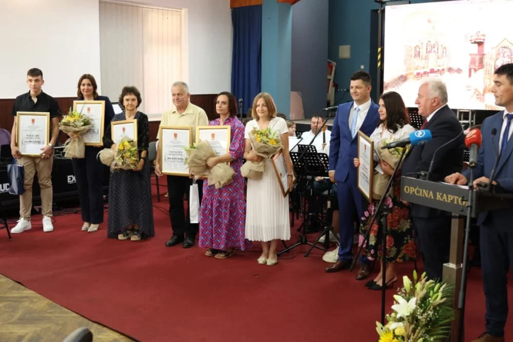 DAN OPĆINE KAPTOL I NJENOG ZAŠTITNIKA: Kristina Rupert, Nada Prkačin i Patrik Jaković primili godišnje nagrade, a uručene i četiri zahvalnice