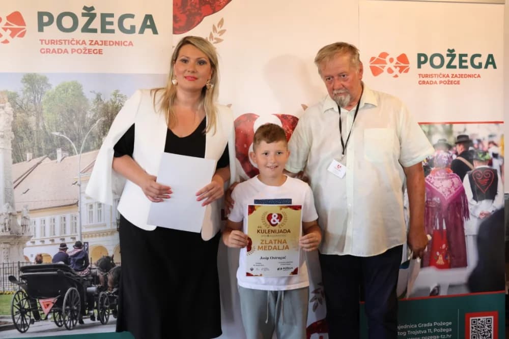 44. POŽEŠKA KULENIJADA:  Pobjednica Našičanka Iva Mihalj, a šest kulenara dobilo zlatne plakete