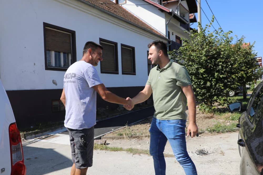 Dovšetak radova na pješačkoj stazi u Brodskom Drenovcu i početak izgradnje ceste Dolač-Smrik u Pleternici