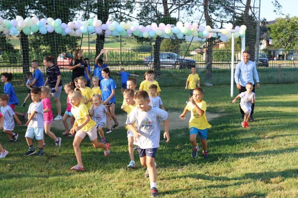 Stotinu mališana sudjelovalo na Ljetnim sportskim igrama djece u Vetovu