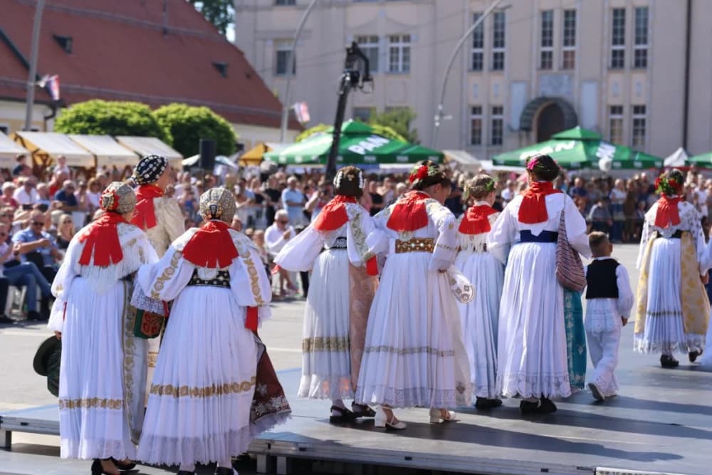 /VELIKA FOTOGALERIJA/ Ljepota tradicije i bogatstvo narodnih običaja dočarana na 58. Đakovačkim vezovima