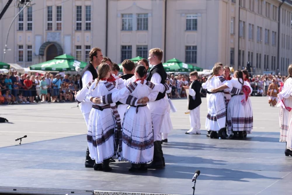 /VELIKA FOTOGALERIJA/ Ljepota tradicije i bogatstvo narodnih običaja dočarana na 58. Đakovačkim vezovima