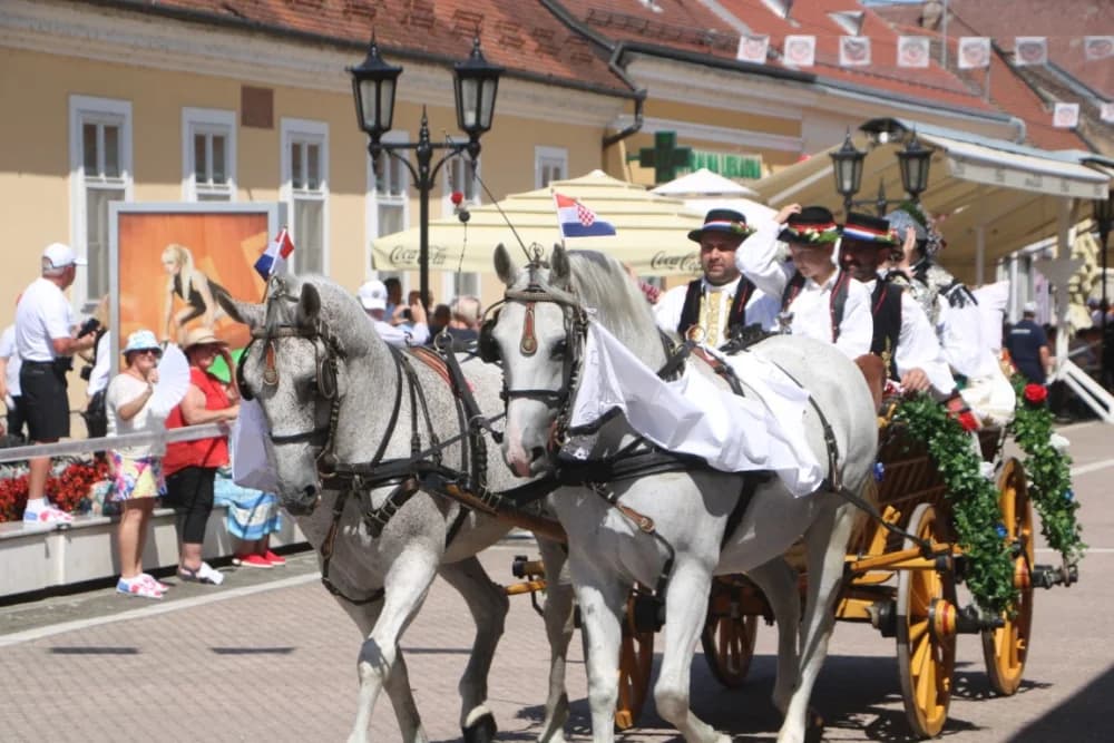 /VELIKA FOTOGALERIJA/ Ljepota tradicije i bogatstvo narodnih običaja dočarana na 58. Đakovačkim vezovima