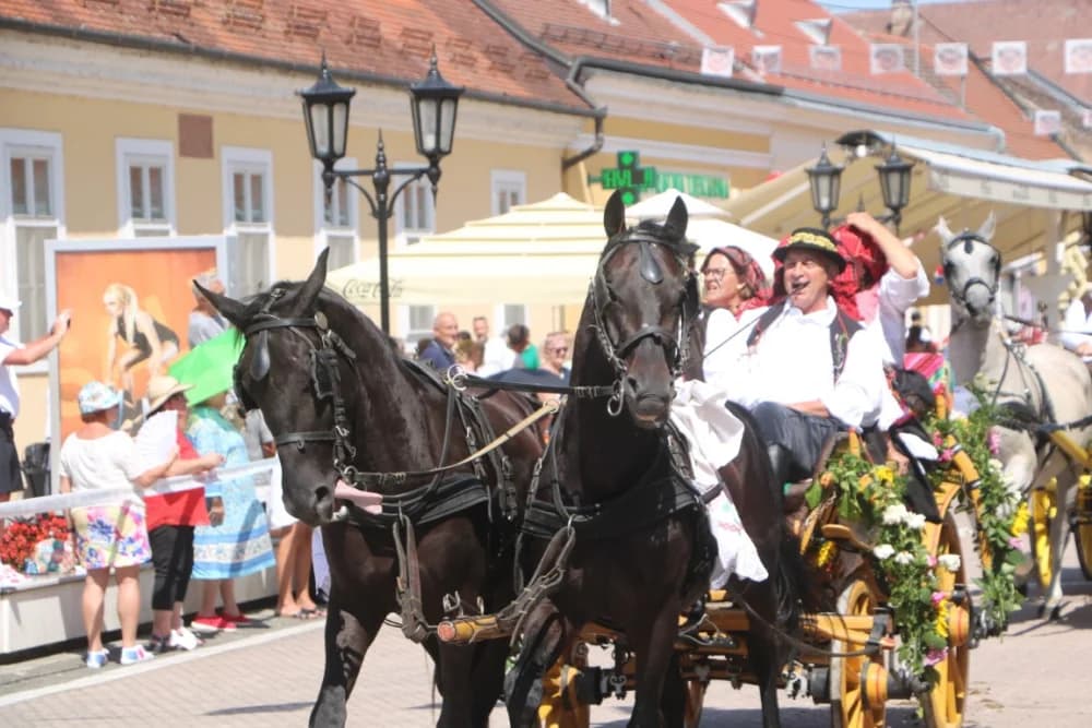 /VELIKA FOTOGALERIJA/ Ljepota tradicije i bogatstvo narodnih običaja dočarana na 58. Đakovačkim vezovima