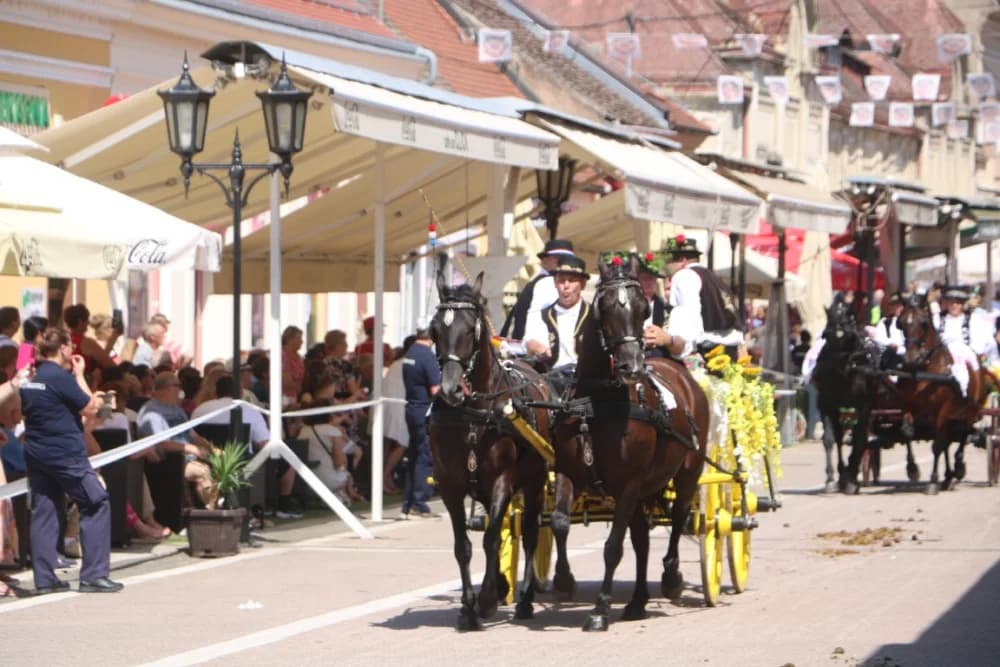 /VELIKA FOTOGALERIJA/ Ljepota tradicije i bogatstvo narodnih običaja dočarana na 58. Đakovačkim vezovima