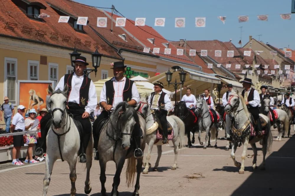 /VELIKA FOTOGALERIJA/ Ljepota tradicije i bogatstvo narodnih običaja dočarana na 58. Đakovačkim vezovima