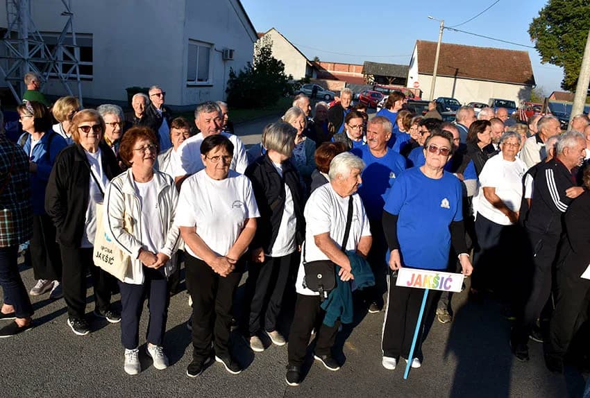 [FOTO] Jakšićani ispred Kaptolčana i brestovačke Orljave pobjednici Sportskih susreta umirovljenika Požeške županije
