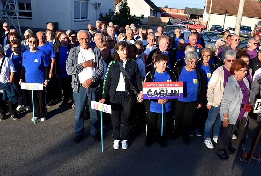[FOTO] Jakšićani ispred Kaptolčana i brestovačke Orljave pobjednici Sportskih susreta umirovljenika Požeške županije
