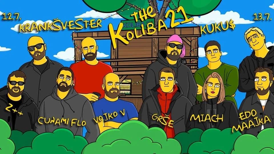(NAJAVA) Spektakl u Kolibi 21 ovoga petka i subote: Cunami Flo, Vojko V, Z++, Kraunšvester, Edo majka, Miach. Kuku$, Grše u Kolibu 21 u Jakšić