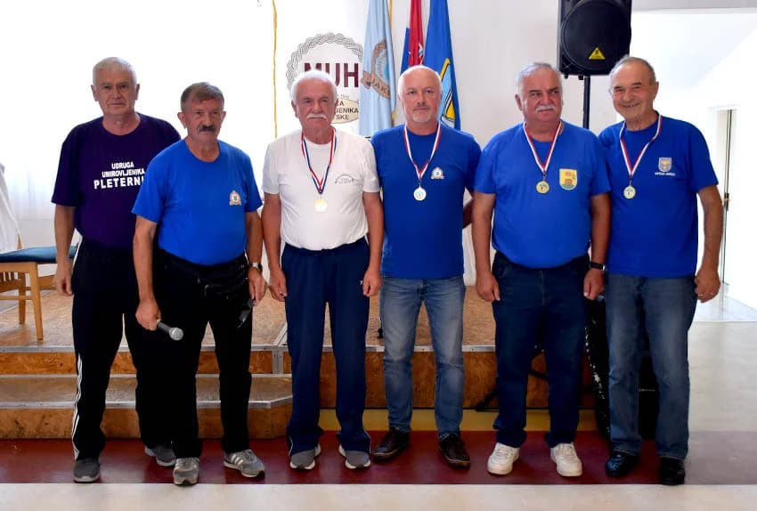 [FOTO] Jakšićani ispred Kaptolčana i brestovačke Orljave pobjednici Sportskih susreta umirovljenika Požeške županije
