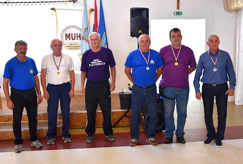 [FOTO] Jakšićani ispred Kaptolčana i brestovačke Orljave pobjednici Sportskih susreta umirovljenika Požeške županije