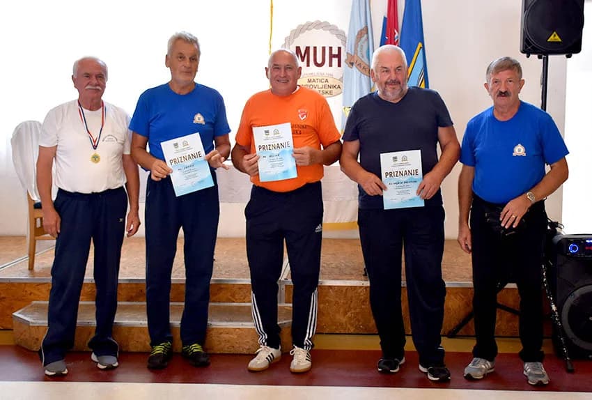 [FOTO] Jakšićani ispred Kaptolčana i brestovačke Orljave pobjednici Sportskih susreta umirovljenika Požeške županije