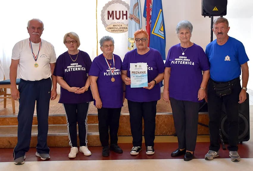 [FOTO] Jakšićani ispred Kaptolčana i brestovačke Orljave pobjednici Sportskih susreta umirovljenika Požeške županije
