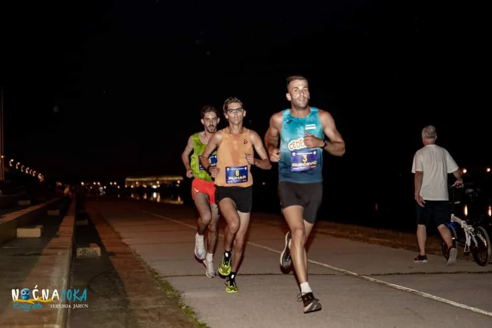 Brestovački maratonac Antonio Đurčević treći na Noćnoj deseci u Zagrebu