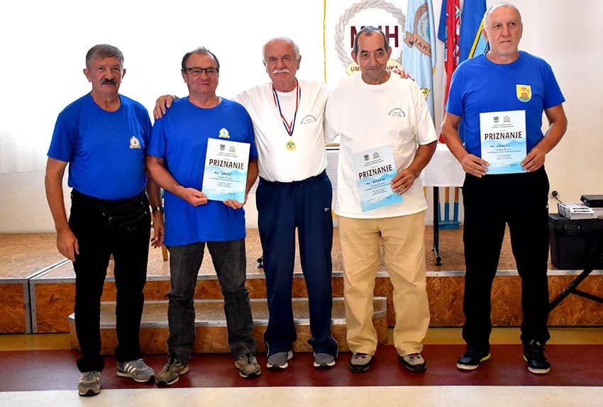 [FOTO] Jakšićani ispred Kaptolčana i brestovačke Orljave pobjednici Sportskih susreta umirovljenika Požeške županije