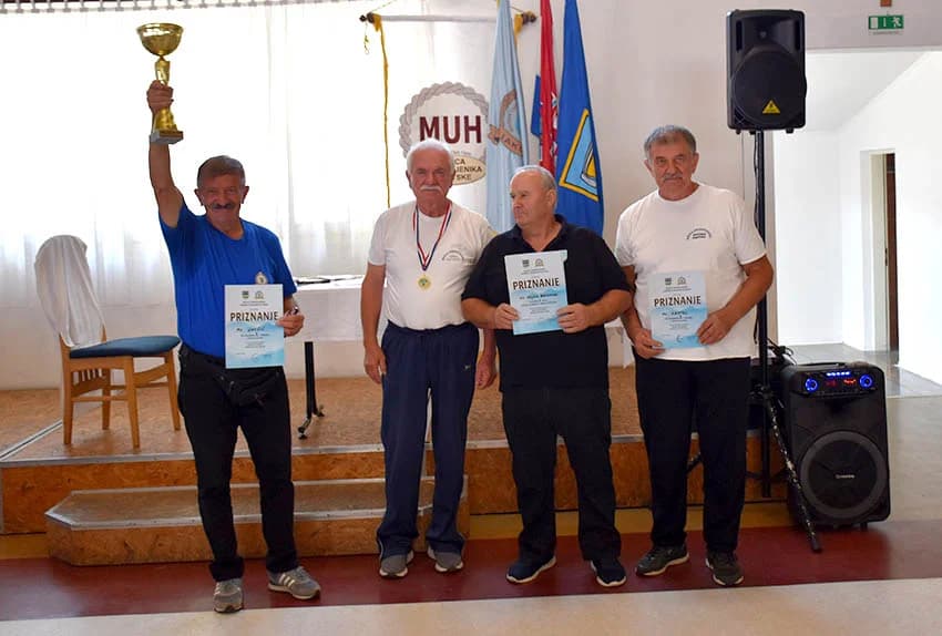 [FOTO] Jakšićani ispred Kaptolčana i brestovačke Orljave pobjednici Sportskih susreta umirovljenika Požeške županije