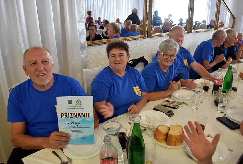 [FOTO] Jakšićani ispred Kaptolčana i brestovačke Orljave pobjednici Sportskih susreta umirovljenika Požeške županije