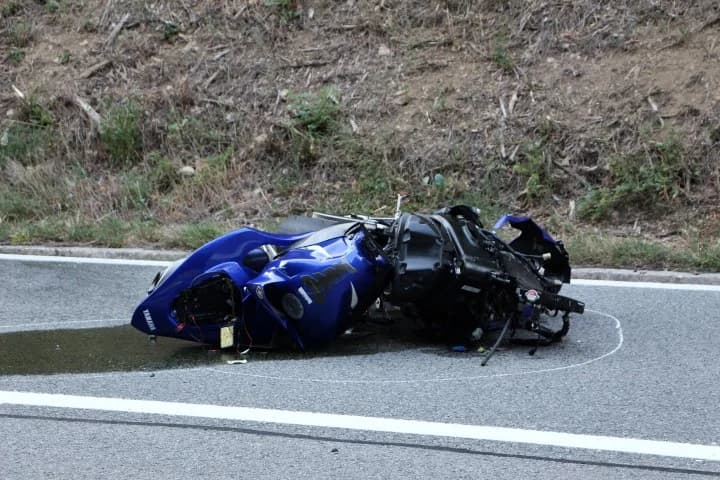 Teško je ozlijeđen motociklist u jučerašnjoj prometnoj nesreći