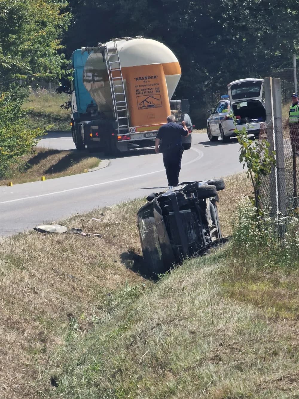 Još jedna prometna nesreća s ozlijeđenom osobom kod Kutjeva