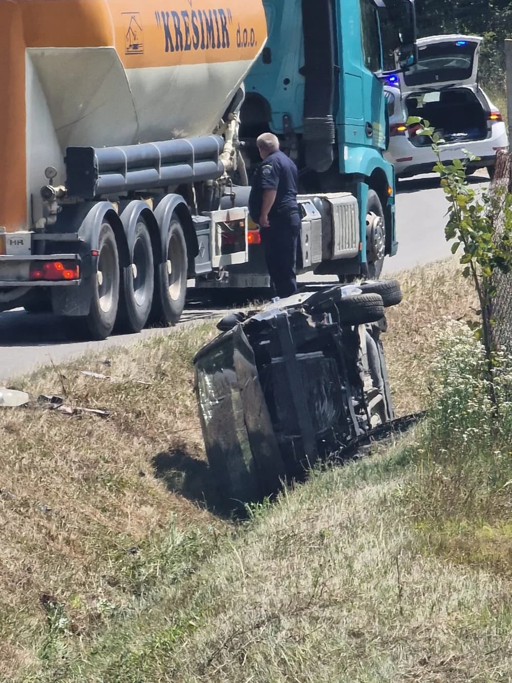 Još jedna prometna nesreća s ozlijeđenom osobom kod Kutjeva