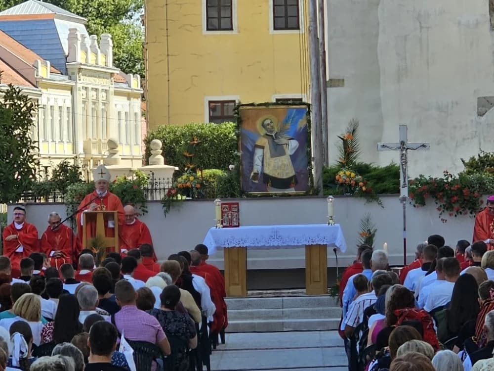 (FOTO-VIDEO) Svečanim euharistijskim slavljem proslavljena svetkovina sv. Lovre zaštitnika Požeške biskupije