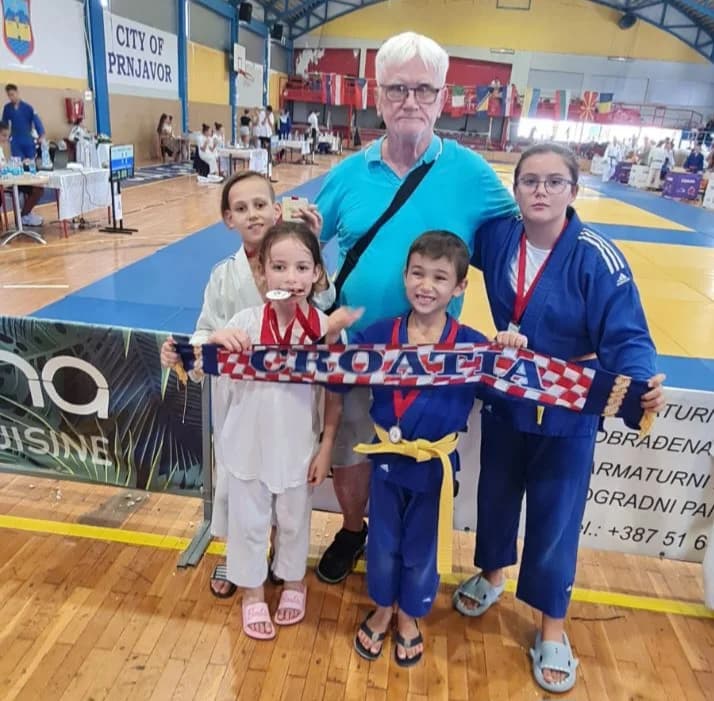 Lucija Mihović i Mateo Horvatović osvojili zlato na judo festivalu u Prnjavoru