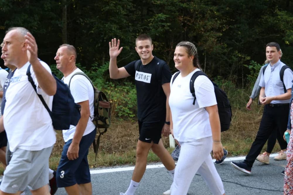 Stotine hodočasnika na putu ka voćinskom svetištu ugostili lovci požeškog Jelena