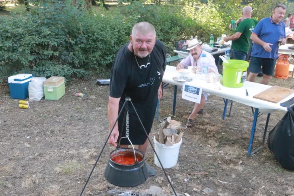 Pobjednik na 1. Fišijadi u Trenkovu Branko Milković iz Blacka