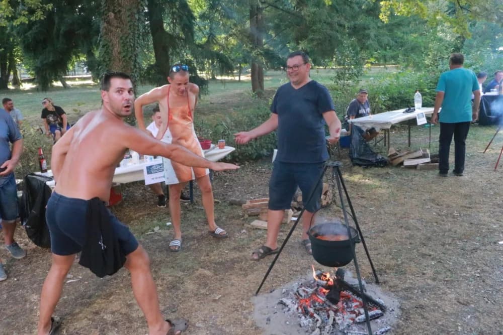 Pobjednik na 1. Fišijadi u Trenkovu Branko Milković iz Blacka