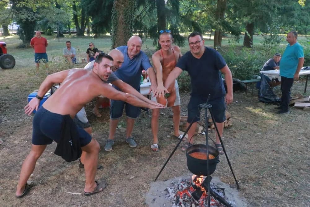 Pobjednik na 1. Fišijadi u Trenkovu Branko Milković iz Blacka