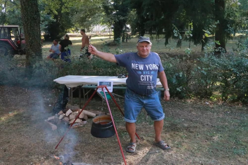 Pobjednik na 1. Fišijadi u Trenkovu Branko Milković iz Blacka