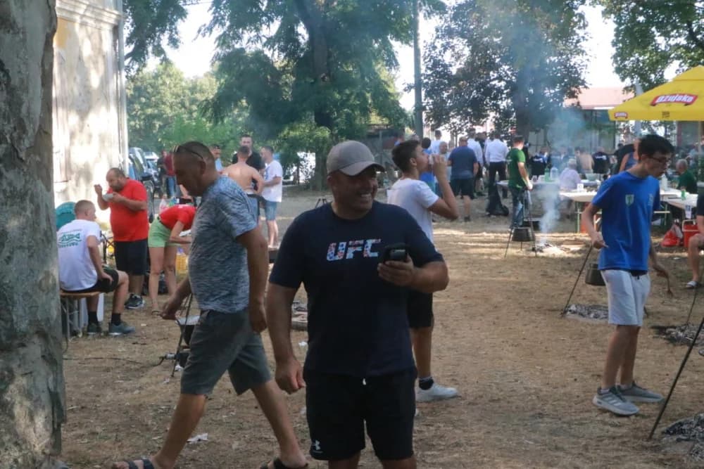 Pobjednik na 1. Fišijadi u Trenkovu Branko Milković iz Blacka