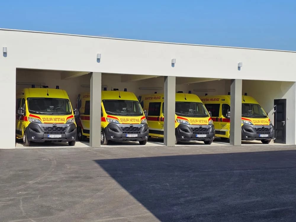 SVE NA JEDNOM MJESTU U GRADU POŽEGI: Uz bolničku ustanovu i Služba hitne pomoći te sanitetski prijevoz s nova četiri vozila