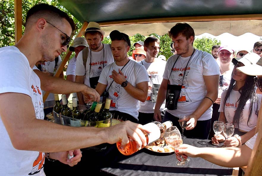 [FOTOGALERIJA] Uz jelo i piće kaptolačkim vinogradima prošlo više od četiri stotine sudionika