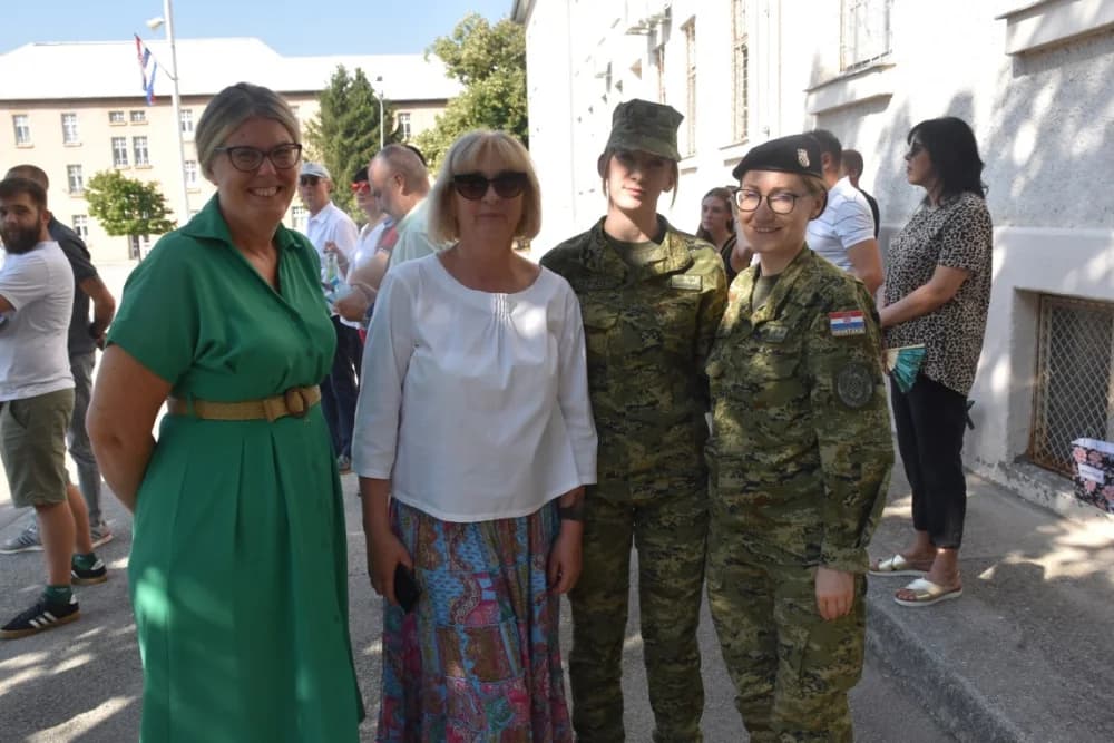 Svečanost u požeškoj vojarni 123. brigade: Prisegnuo 43. naraštaj ročnika na dragovoljnom osposobljavanju