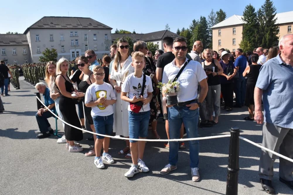 Svečanost u požeškoj vojarni 123. brigade: Prisegnuo 43. naraštaj ročnika na dragovoljnom osposobljavanju