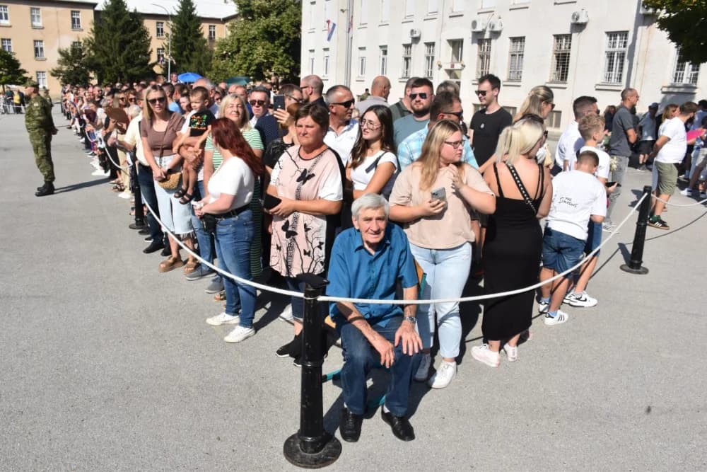 Svečanost u požeškoj vojarni 123. brigade: Prisegnuo 43. naraštaj ročnika na dragovoljnom osposobljavanju