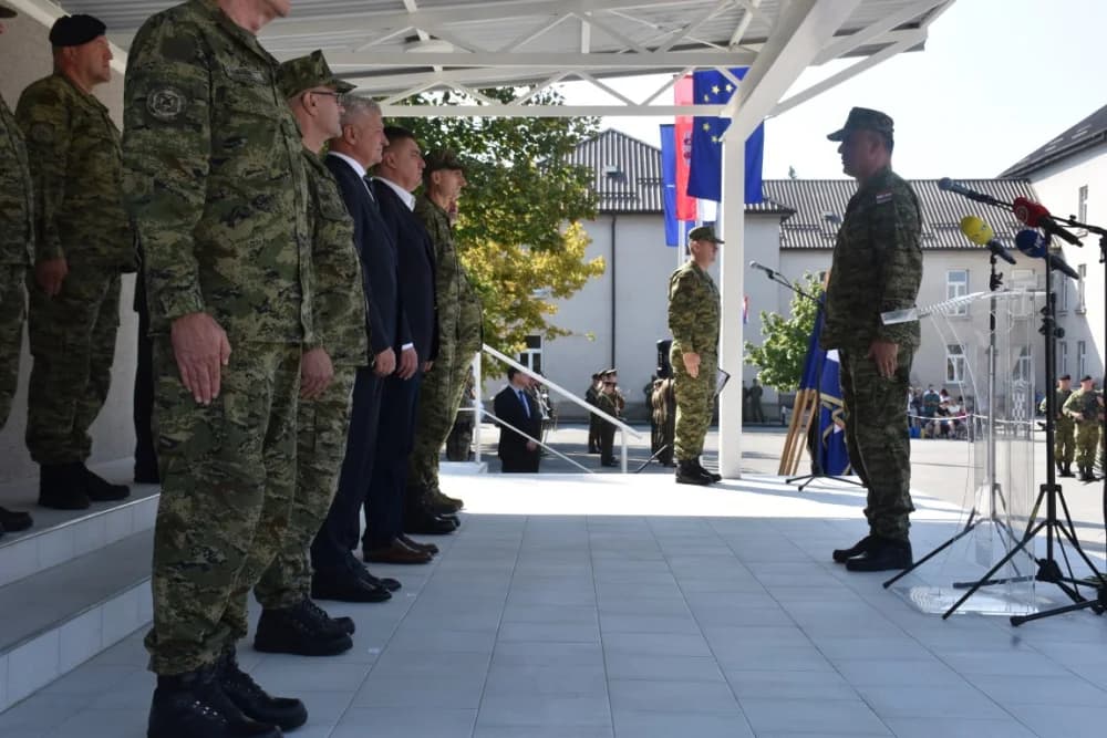 Svečanost u požeškoj vojarni 123. brigade: Prisegnuo 43. naraštaj ročnika na dragovoljnom osposobljavanju