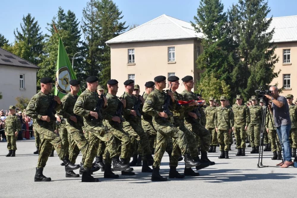 Svečanost u požeškoj vojarni 123. brigade: Prisegnuo 43. naraštaj ročnika na dragovoljnom osposobljavanju