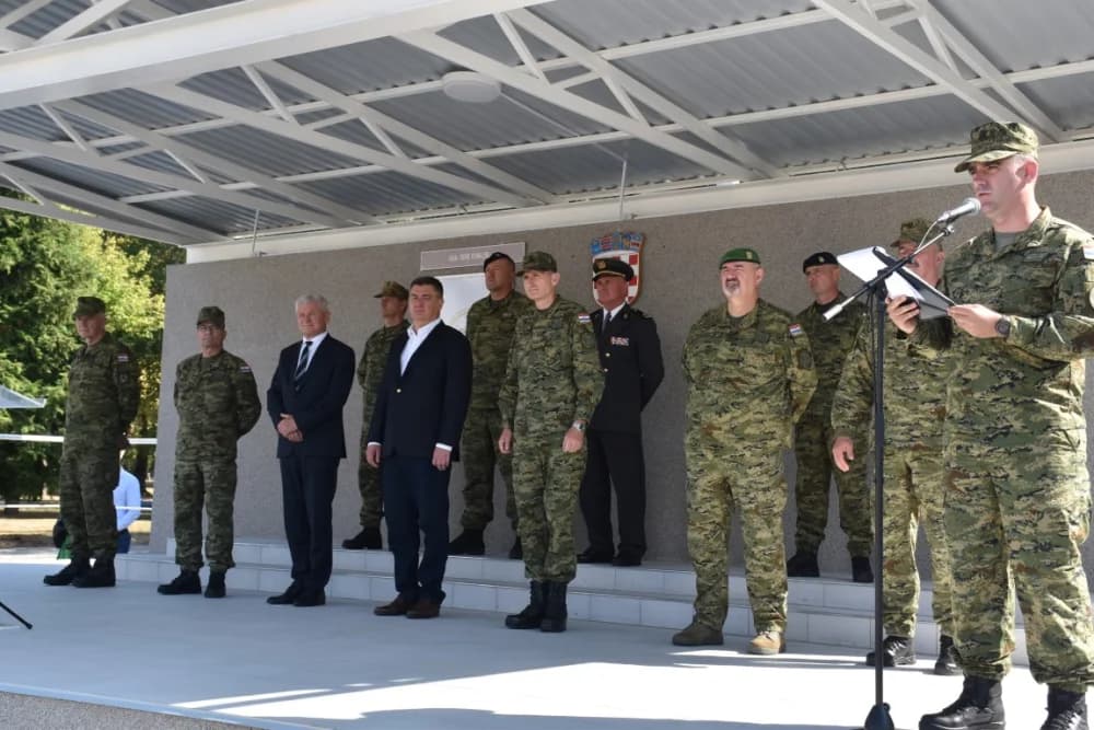 Svečanost u požeškoj vojarni 123. brigade: Prisegnuo 43. naraštaj ročnika na dragovoljnom osposobljavanju
