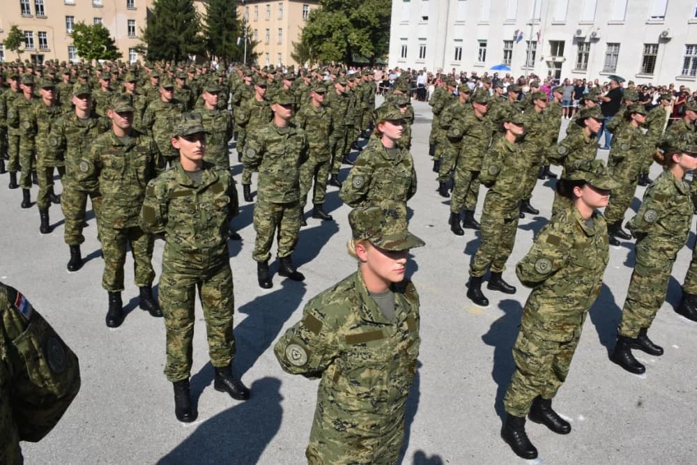 Svečanost u požeškoj vojarni 123. brigade: Prisegnuo 43. naraštaj ročnika na dragovoljnom osposobljavanju