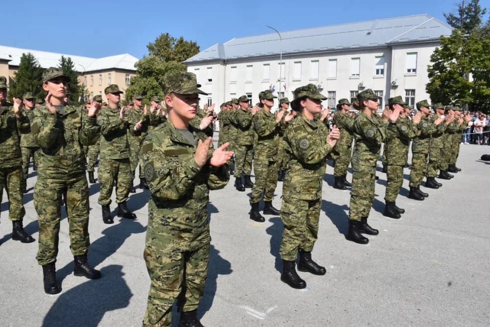 Svečanost u požeškoj vojarni 123. brigade: Prisegnuo 43. naraštaj ročnika na dragovoljnom osposobljavanju