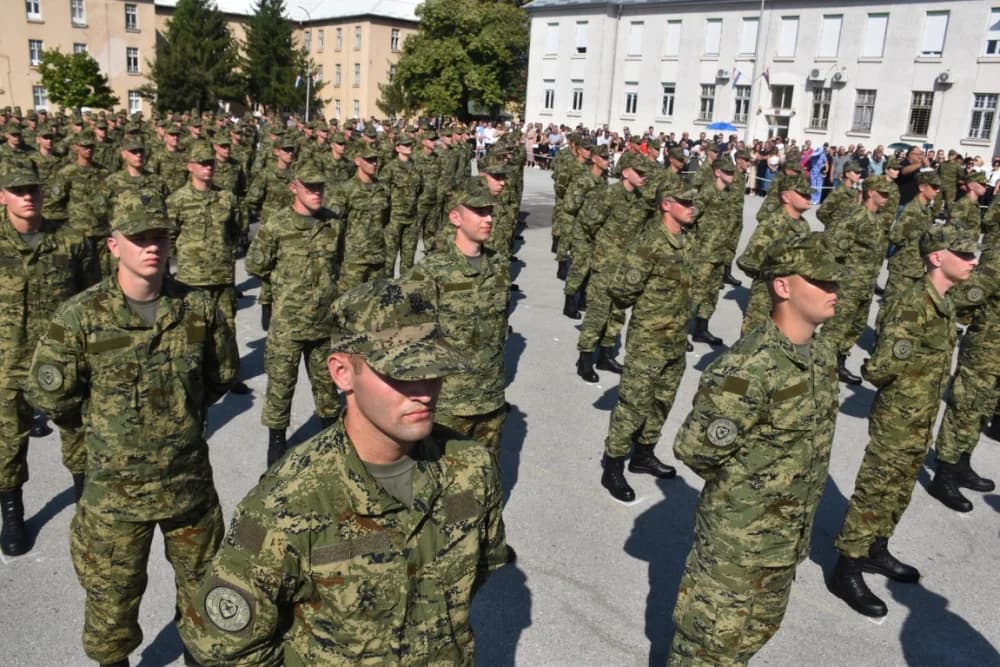 Svečanost u požeškoj vojarni 123. brigade: Prisegnuo 43. naraštaj ročnika na dragovoljnom osposobljavanju